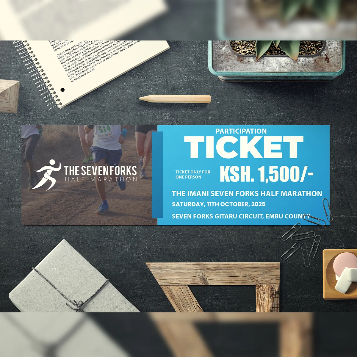 Marathon Ticket — Run & Represent