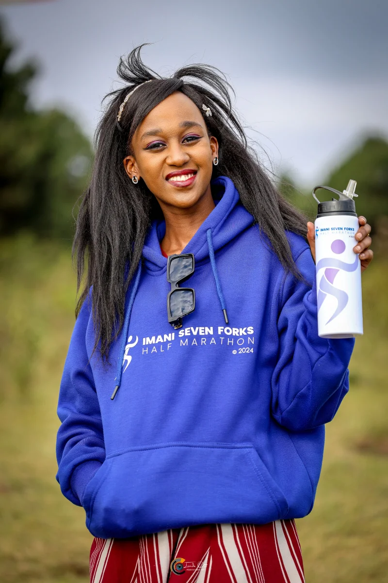 Imani Seven Forks Branded Water Bottle — Stay Hydrated. Stay Imani.
